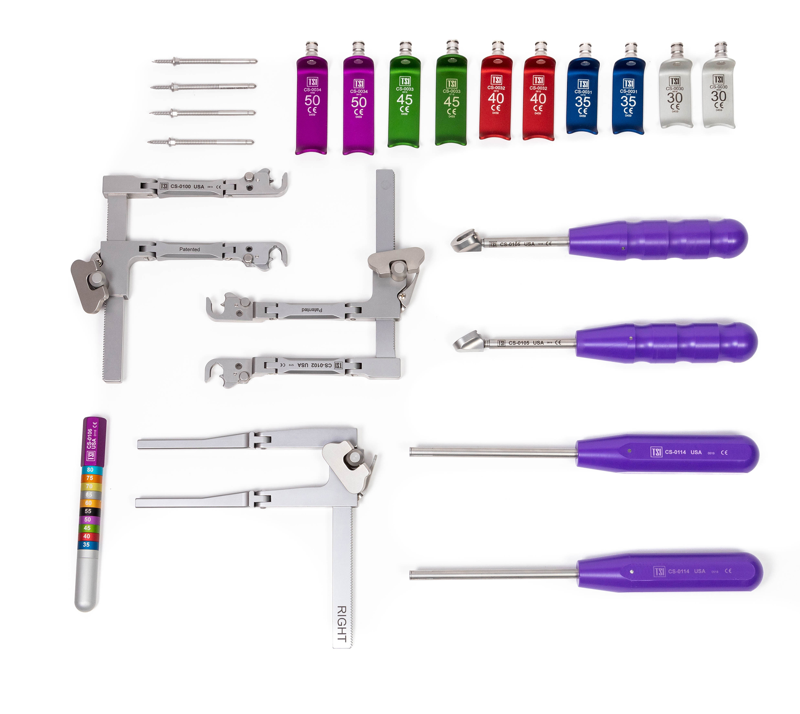 Phantom CS Essentials System Set List - Tedan Surgical Innovations